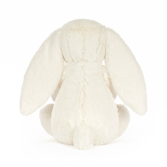 Jellycat Cream Bear Plush Holding Star with Jellycat Gift Bag – Ultra Soft Cute Stuffed Animal, Kawaii Bedtime Bear Gift for Kids, Babies, Baby Shower, Nursery Decor & Plush Collectors, US Stock